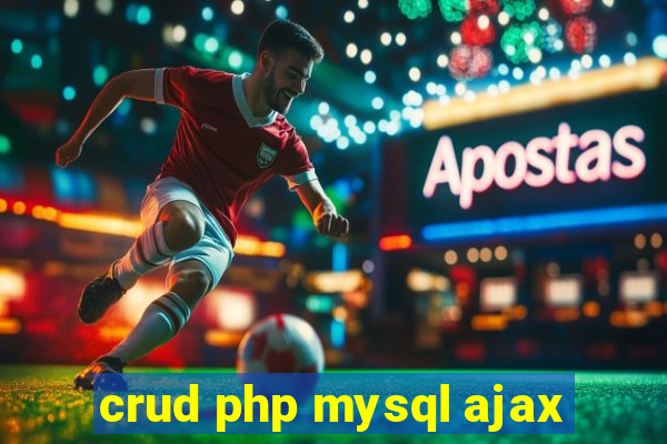 crud php mysql ajax